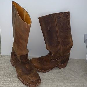 Frye Boots, Brown, Size 8